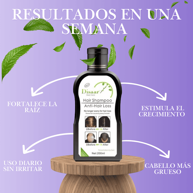 Combo Aceite + Shampoo Anticaida y Crecimiento Capilar